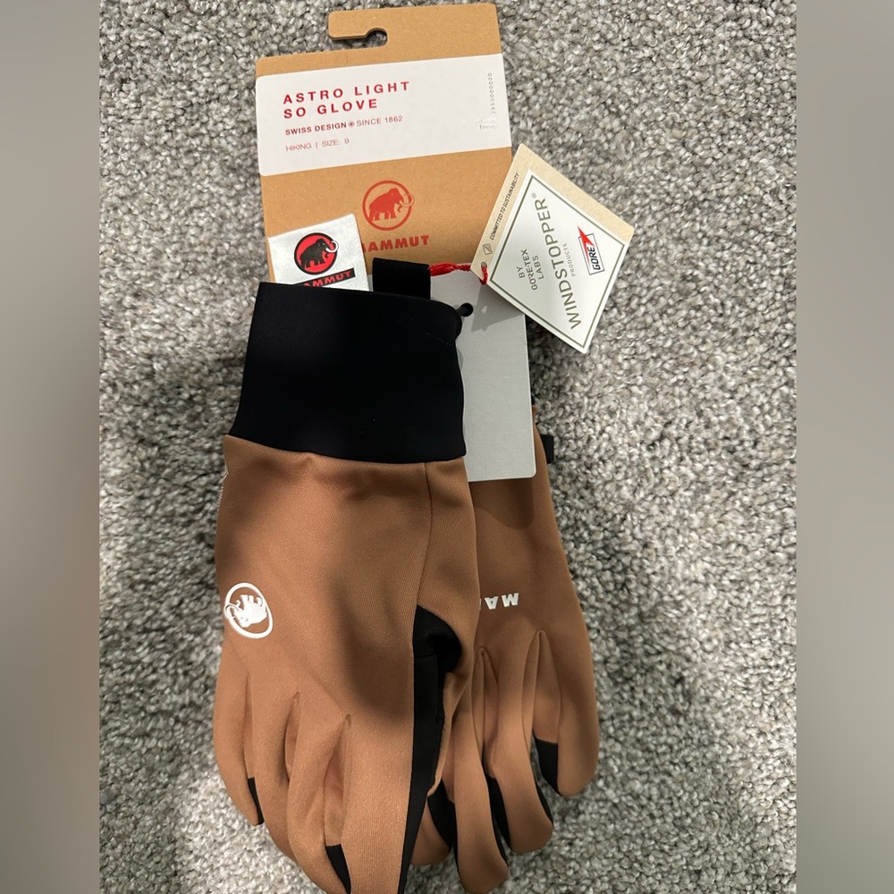 Mammut Astro Light SO Glove -size 9